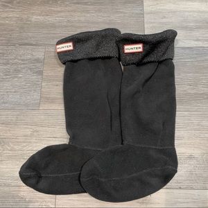 Hunter Boot Socks/Liners Black TALL